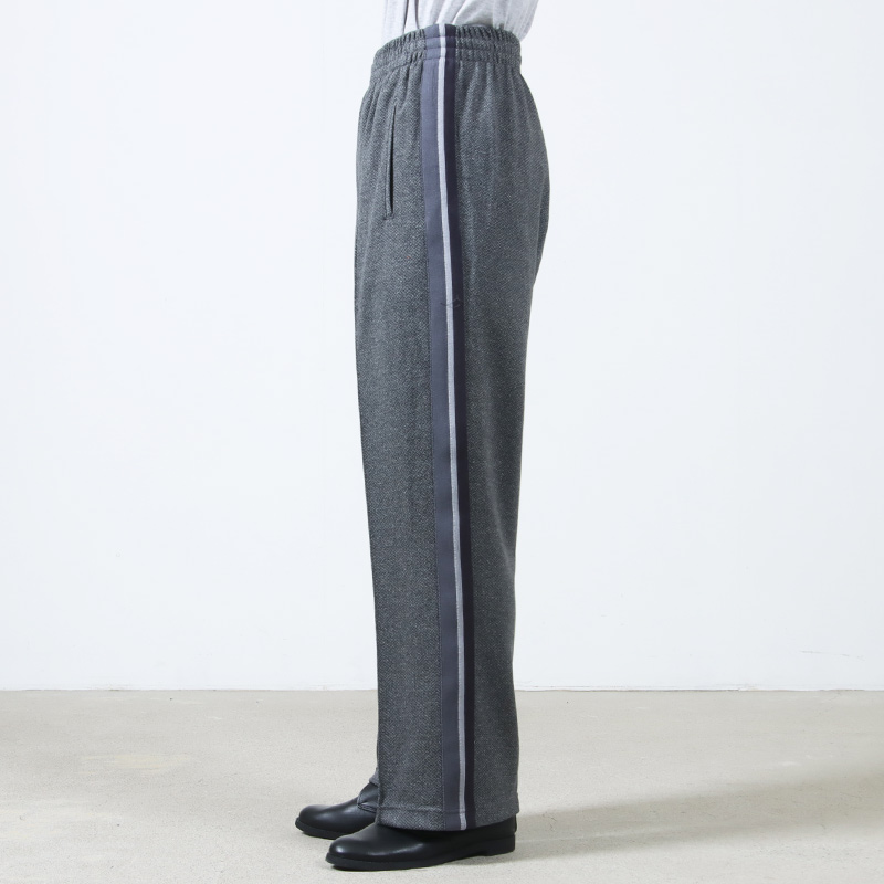 COOHEM(إ) KNIT SIDELINE HERRINGBONE TRACK PANTS WOMENS