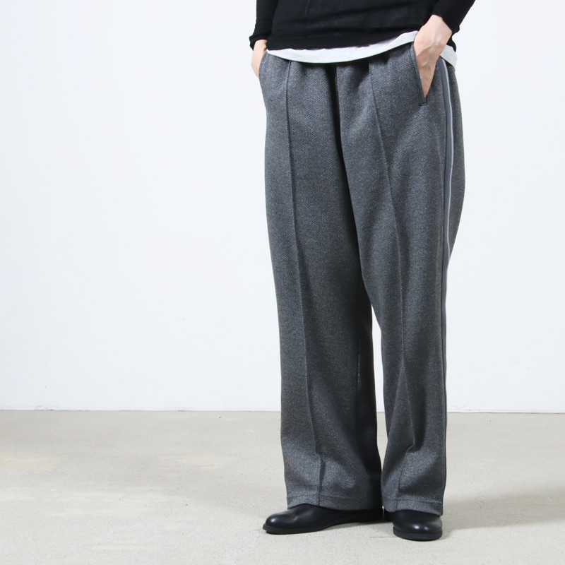 COOHEM(إ) KNIT SIDELINE HERRINGBONE TRACK PANTS WOMENS