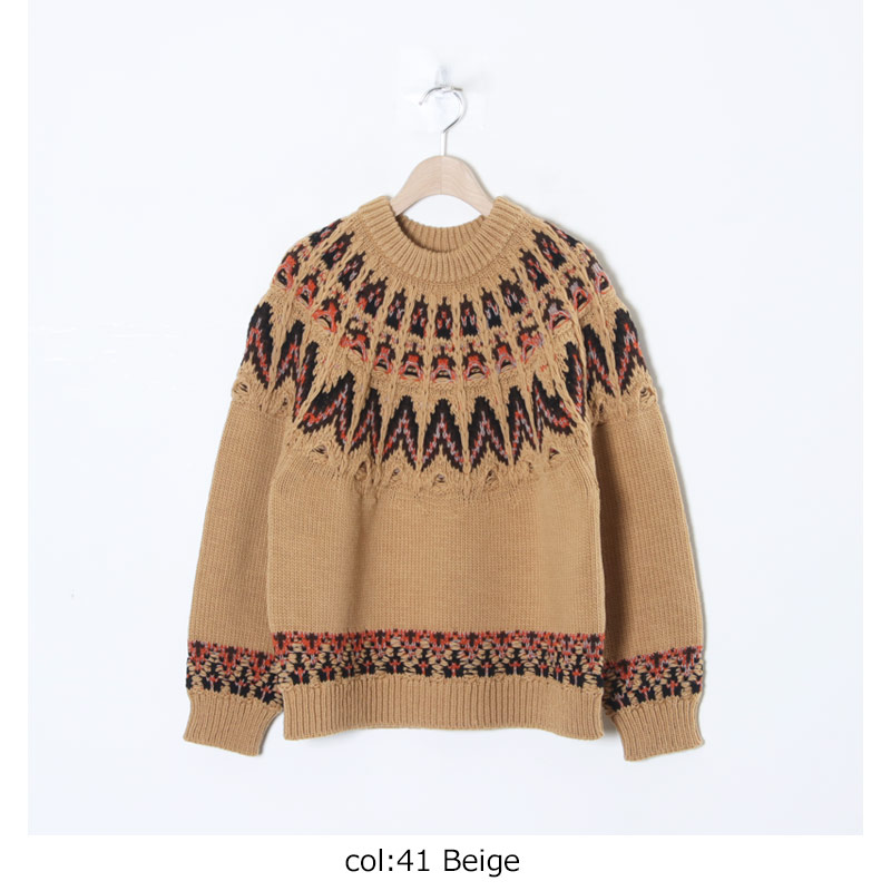 COOHEM(إ) KOUHEN NORDIC KNIT P/O