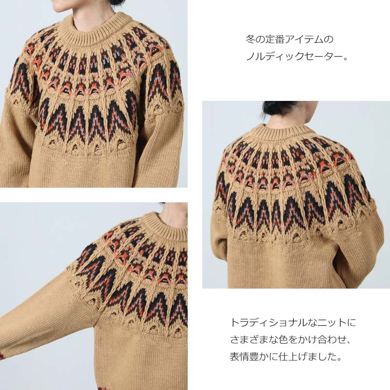 COOHEM(إ) KOUHEN NORDIC KNIT P/O