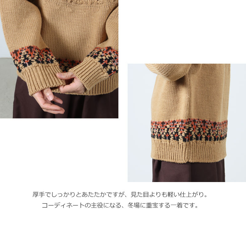 COOHEM(إ) KOUHEN NORDIC KNIT P/O