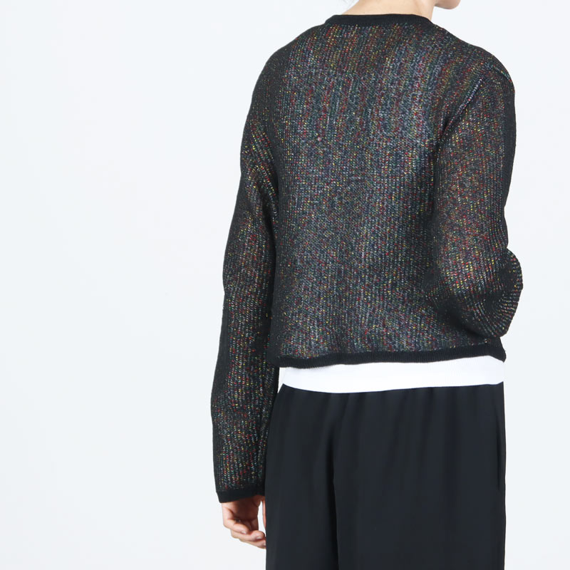 COOHEM(�����إ�) W FACE POMPON KNIT C/D