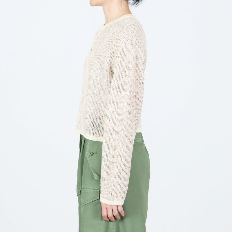 COOHEM(�����إ�) W FACE POMPON KNIT C/D