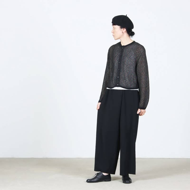 COOHEM(�����إ�) W FACE POMPON KNIT C/D