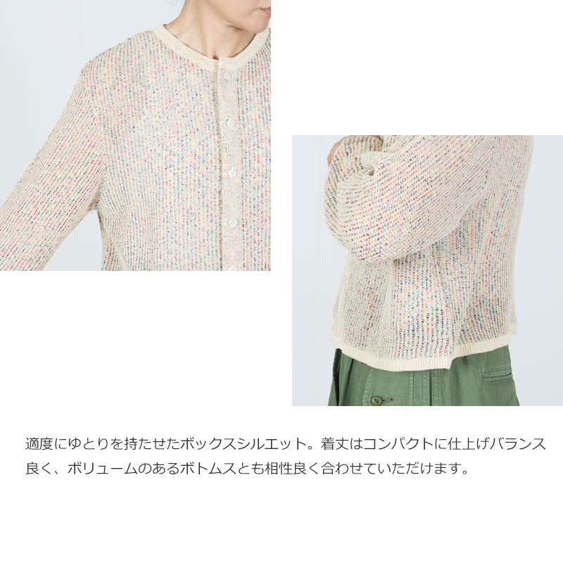 COOHEM(�����إ�) W FACE POMPON KNIT C/D