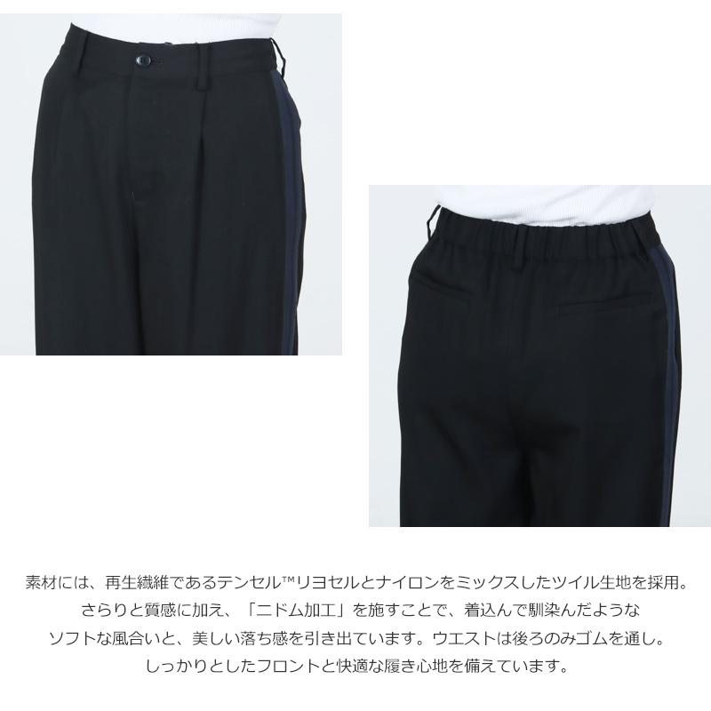 COOHEM(�����إ�) KNIT SIDELINE P/T #WOMEN