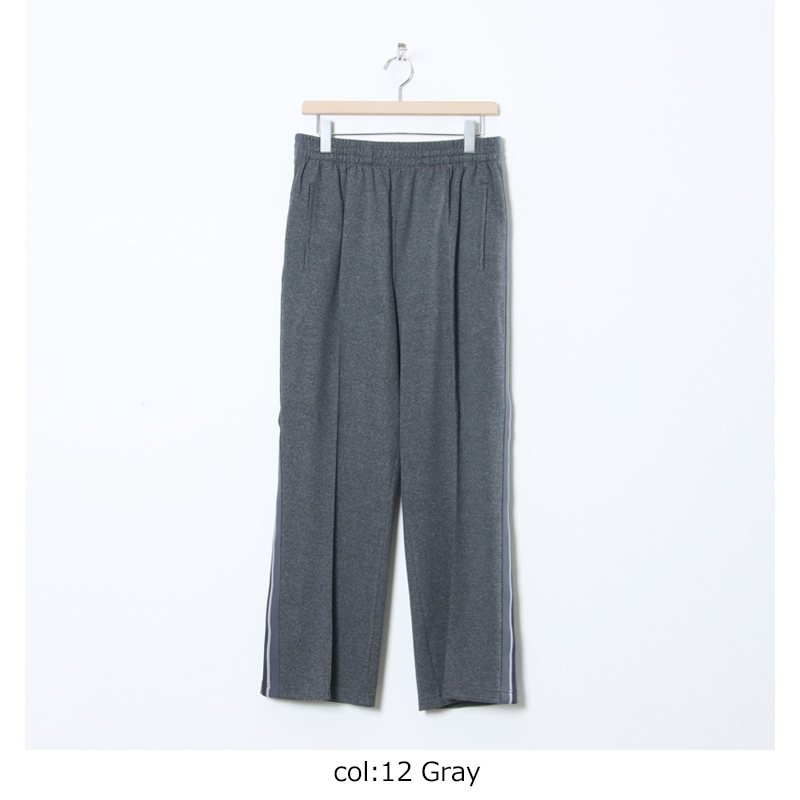 COOHEM(إ) KNIT SIDELINE HERRINGBONE TRACK PANTS MENS