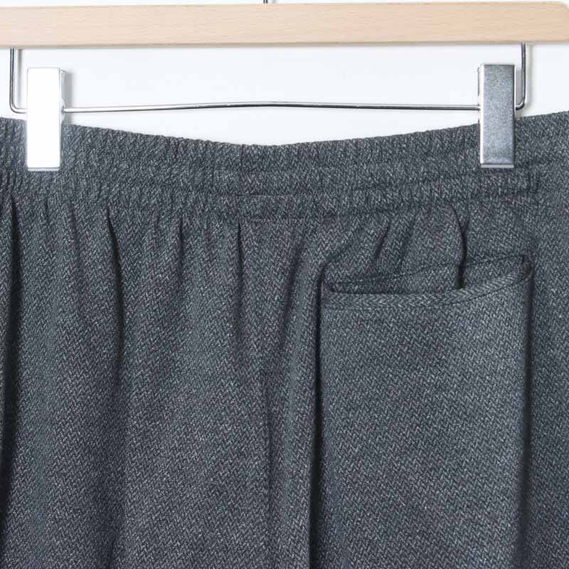 COOHEM(إ) KNIT SIDELINE HERRINGBONE TRACK PANTS MENS