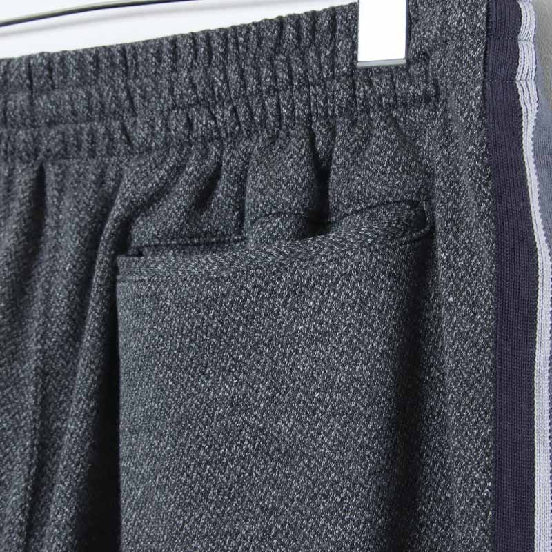 COOHEM(إ) KNIT SIDELINE HERRINGBONE TRACK PANTS MENS