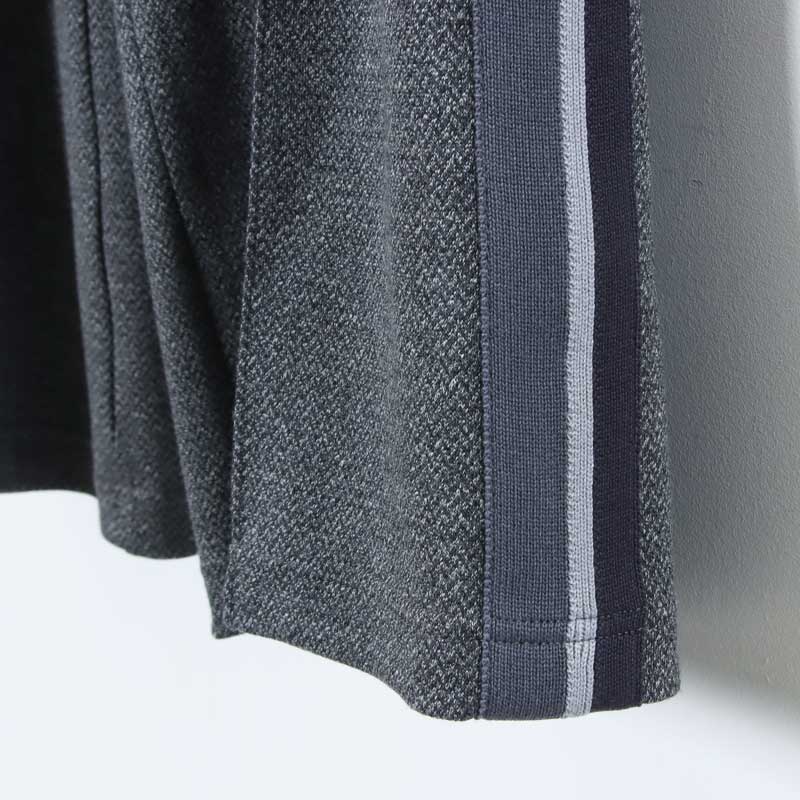 COOHEM(إ) KNIT SIDELINE HERRINGBONE TRACK PANTS MENS