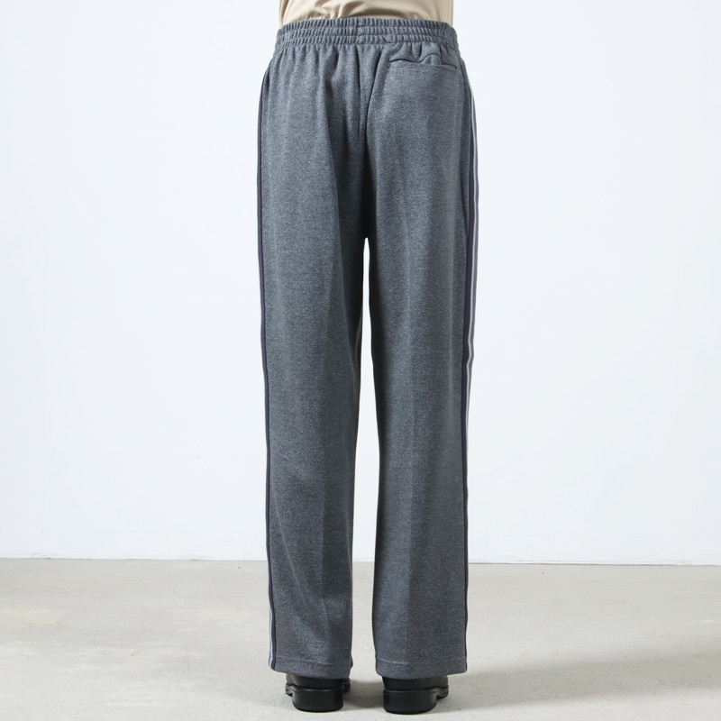 COOHEM(إ) KNIT SIDELINE HERRINGBONE TRACK PANTS MENS