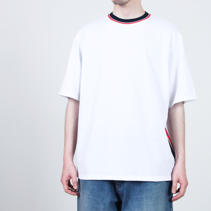 COOHEM(�����إ�) KNIT SIDELINE T-SHIRT