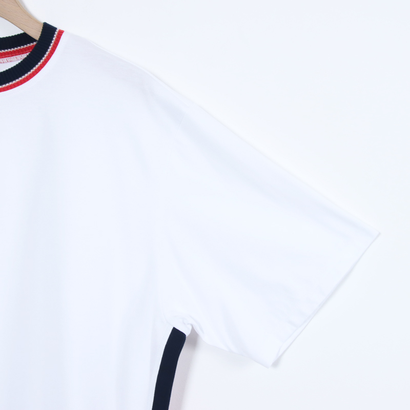COOHEM(�����إ�) KNIT SIDELINE T-SHIRT