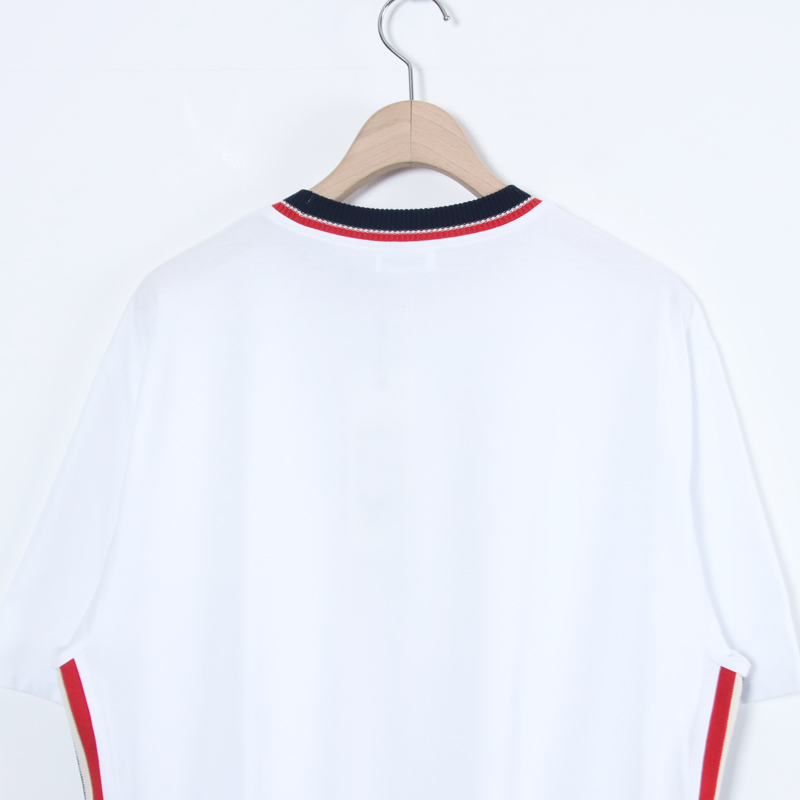 COOHEM(�����إ�) KNIT SIDELINE T-SHIRT
