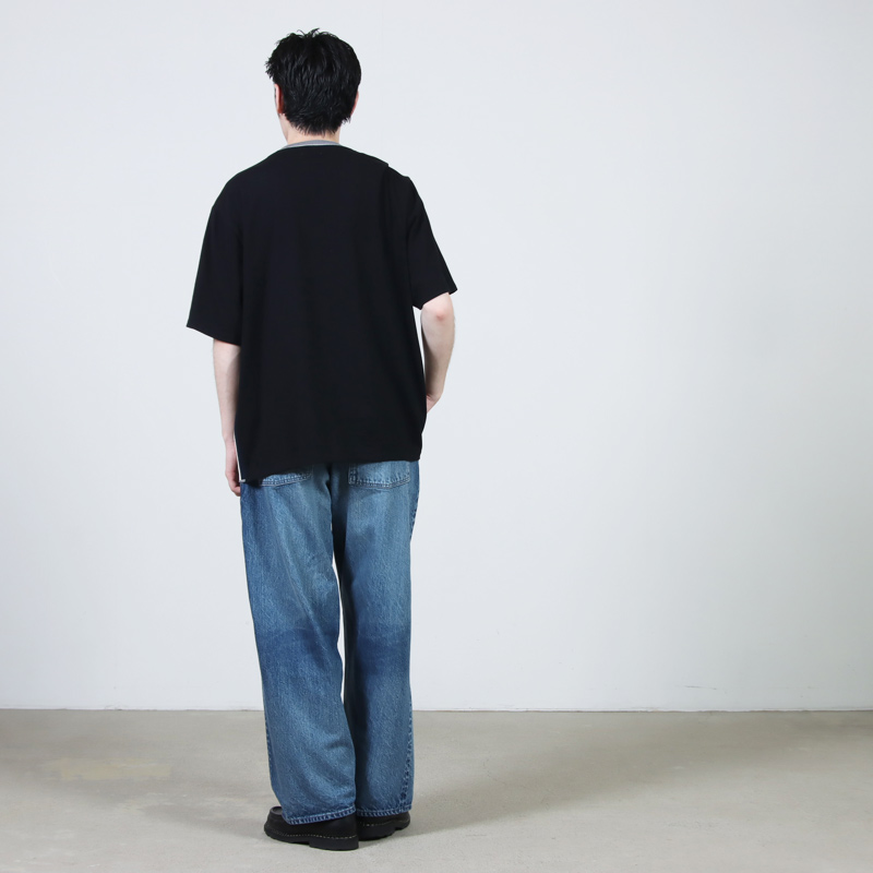 COOHEM(�����إ�) KNIT SIDELINE T-SHIRT
