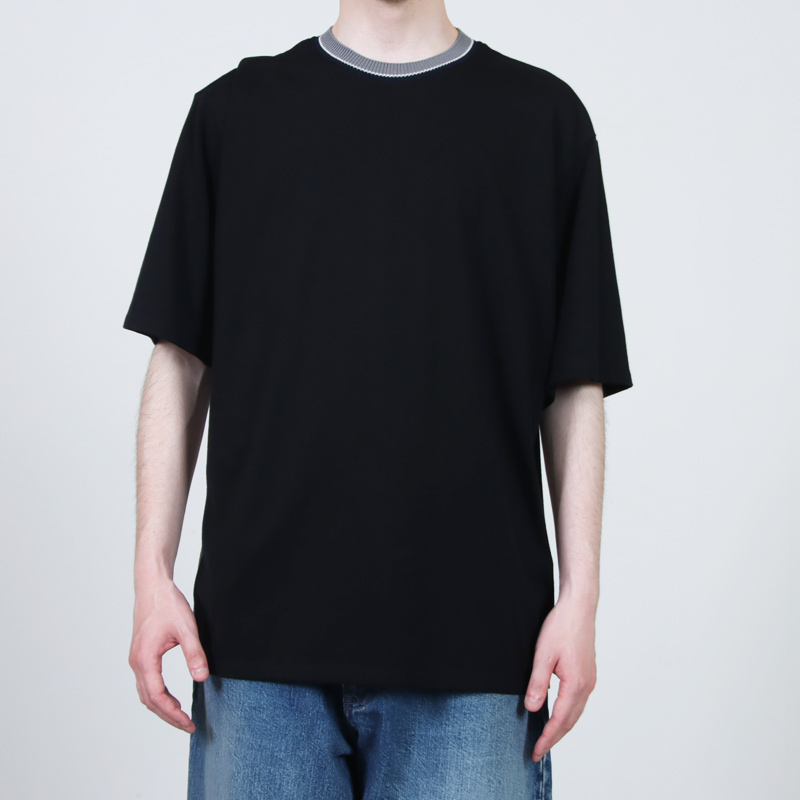 COOHEM(�����إ�) KNIT SIDELINE T-SHIRT