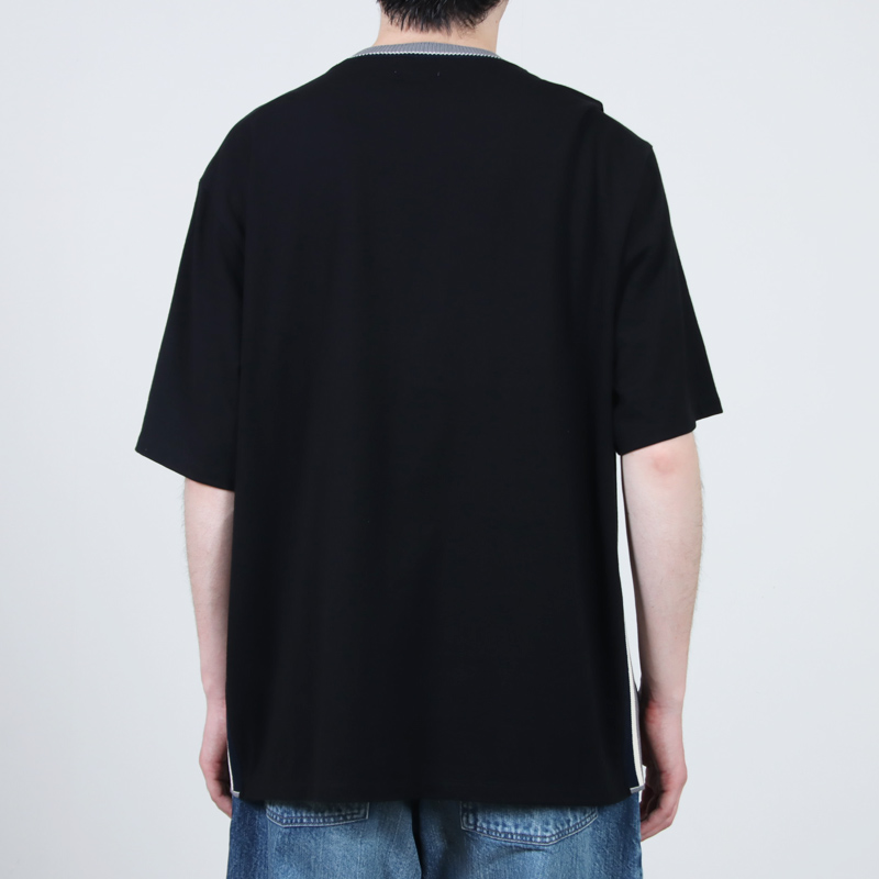 COOHEM(�����إ�) KNIT SIDELINE T-SHIRT