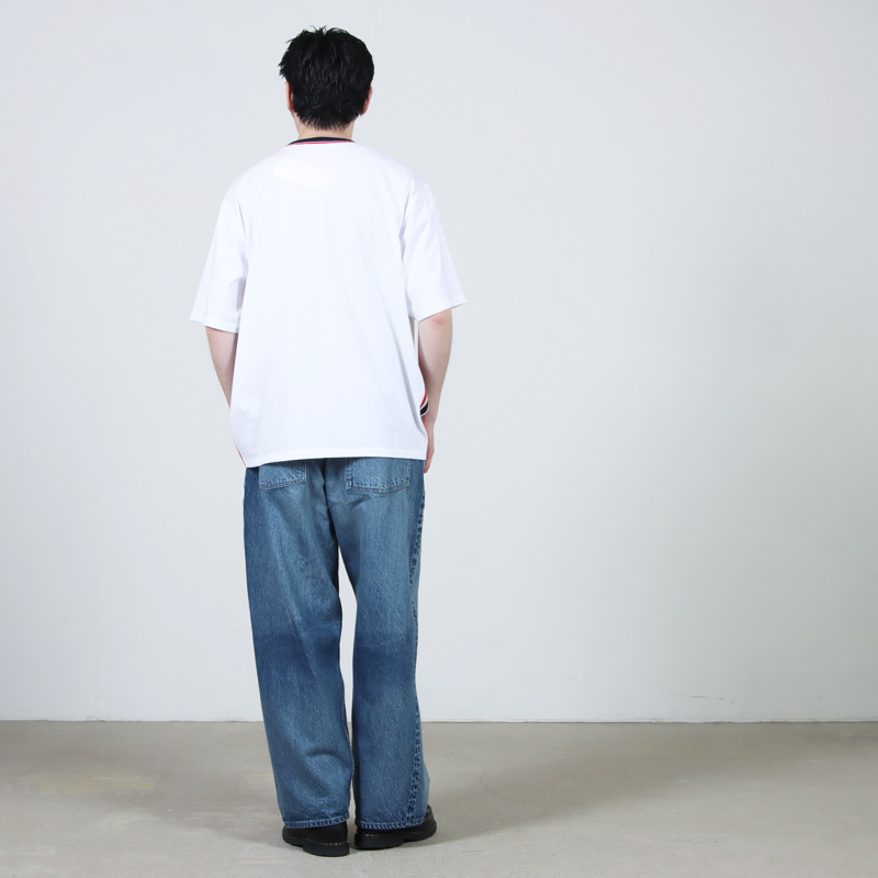 COOHEM(�����إ�) KNIT SIDELINE T-SHIRT