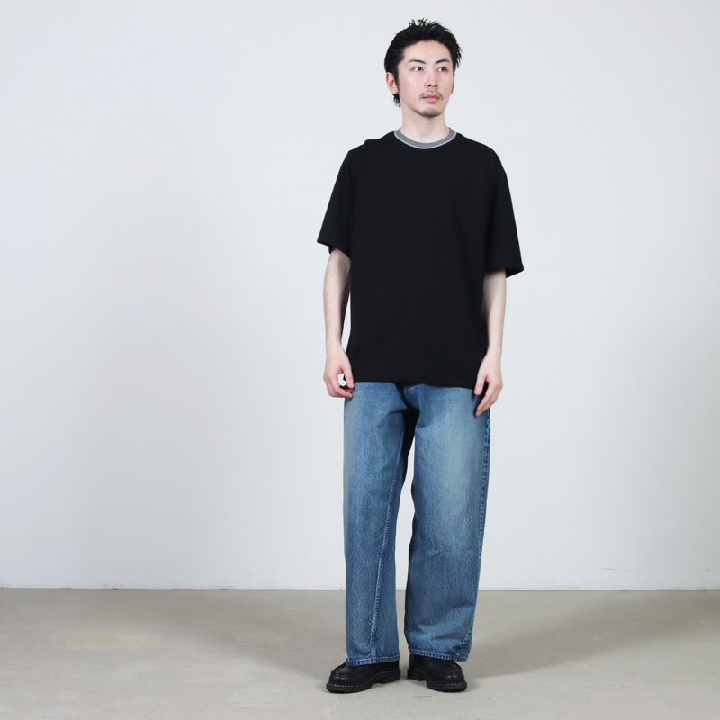 COOHEM(�����إ�) KNIT SIDELINE T-SHIRT