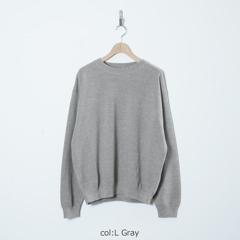 crepuscule(����ץ����塼��) Co/Wo Moss Stitch P/O