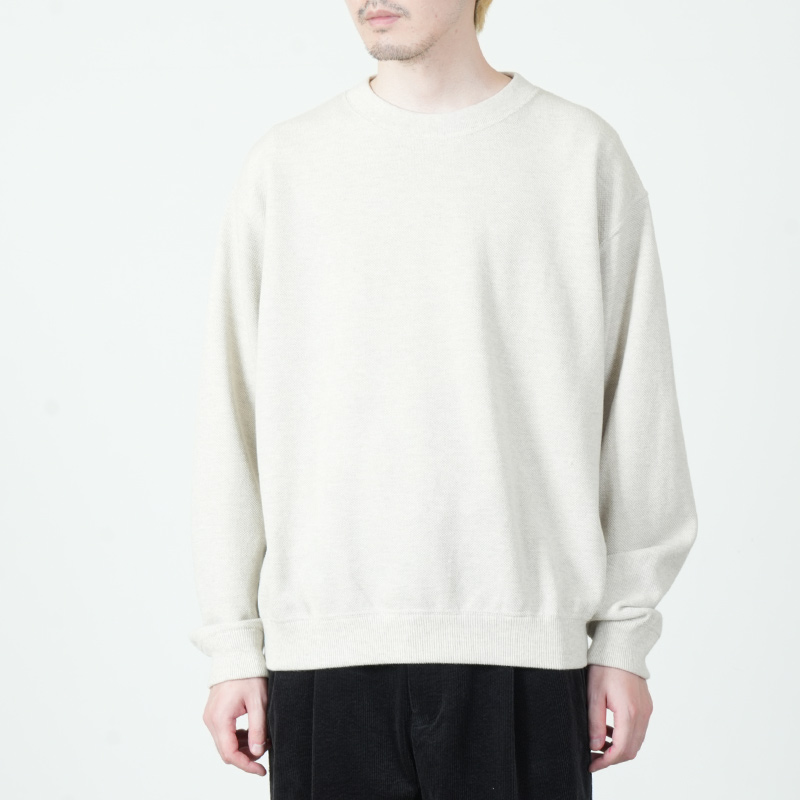 crepuscule(����ץ����塼��) Co/Wo Moss Stitch P/O