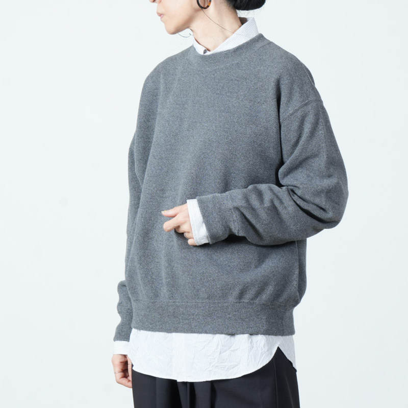 crepuscule(����ץ����塼��) Co/Wo Moss Stitch P/O
