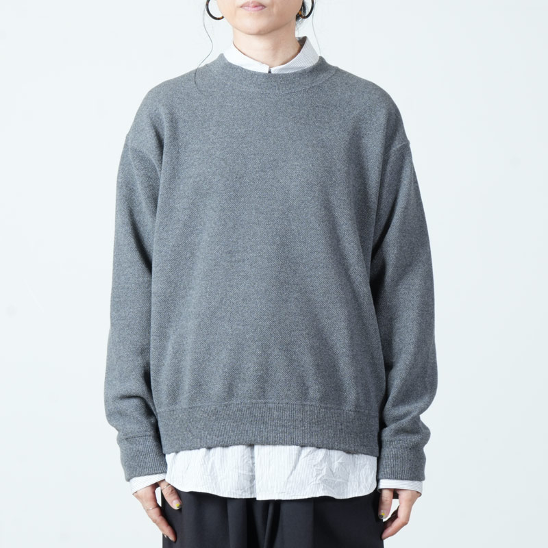crepuscule(����ץ����塼��) Co/Wo Moss Stitch P/O