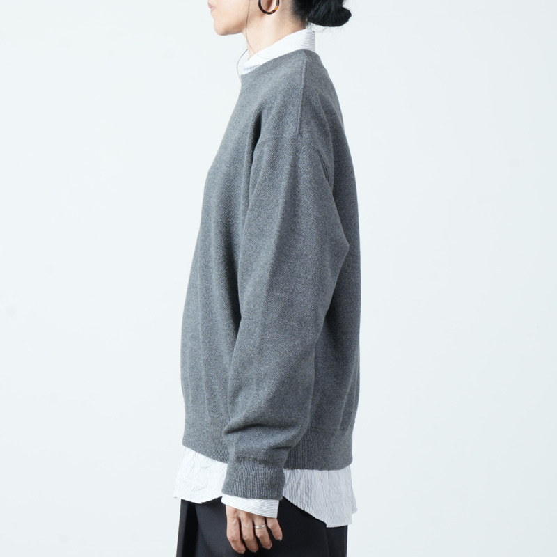 crepuscule(����ץ����塼��) Co/Wo Moss Stitch P/O