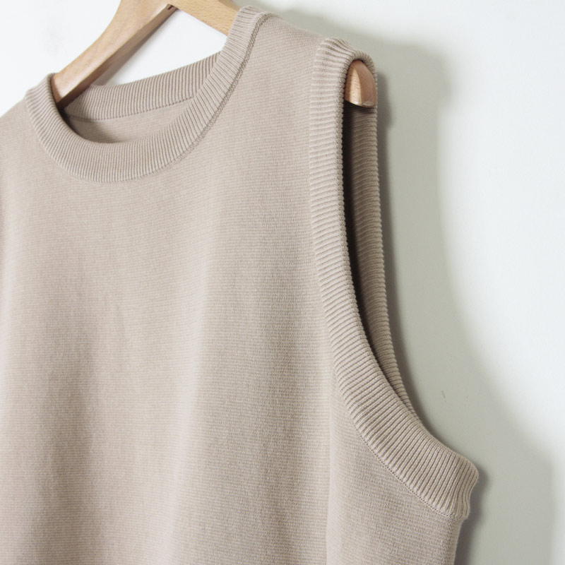 crepuscule (クレプスキュール) milanorib vest for woman