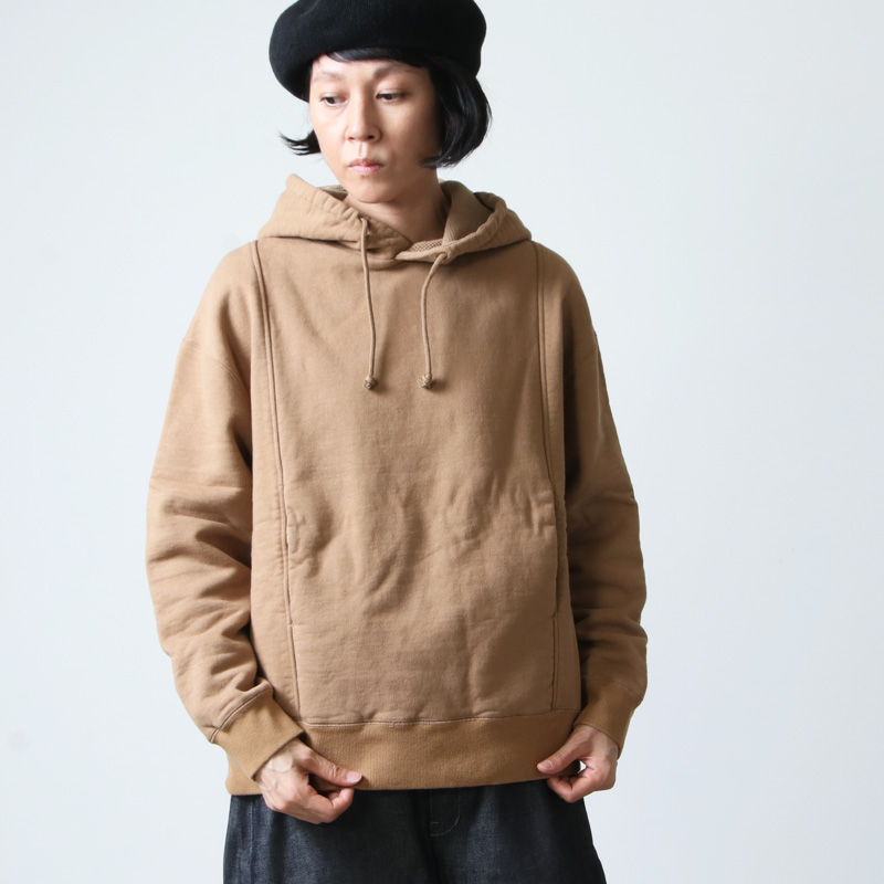 crepuscule (クレプスキュール) Sweat parka for woman / スウェット