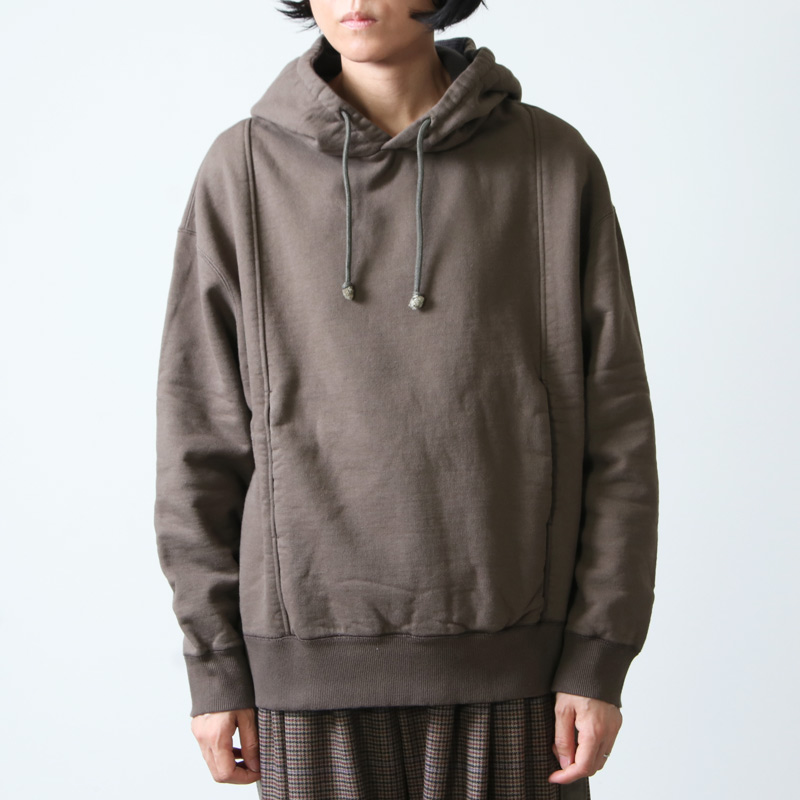 crepuscule (クレプスキュール) Sweat parka for woman / スウェット 
