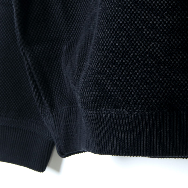 crepuscule(クレプスキュール) Cotyle別注 Moss stitch L/S sweat for woman