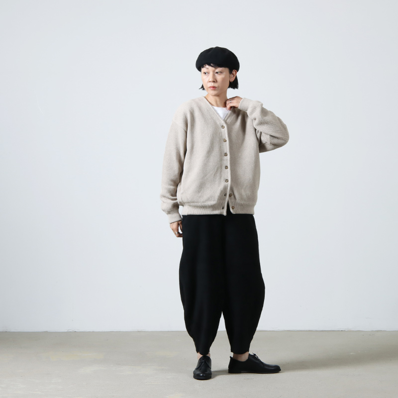 crepuscule(ץ塼) Moss Stitch V/N Cardigan size F