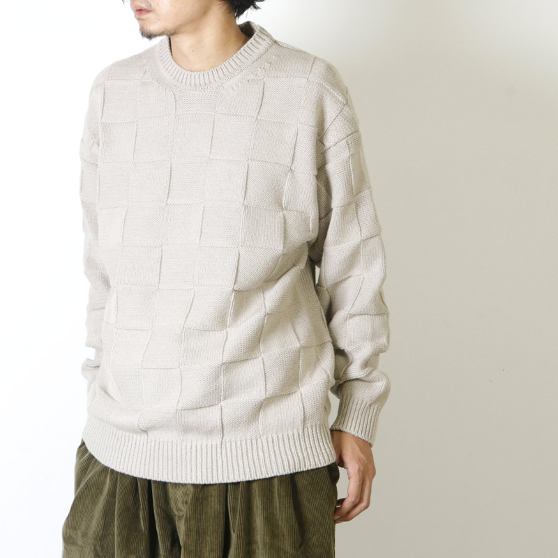 crepuscule (クレプスキュール) links knit pullover / リンクスニット 