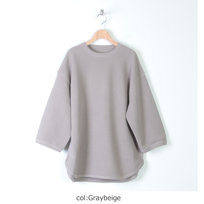 crepuscule (クレプスキュール) 7's round knit / 7'sラウンドニット