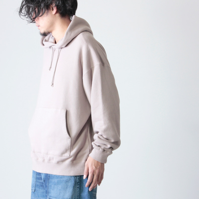 crepuscule (クレプスキュール) garment dye sweat hoodie 