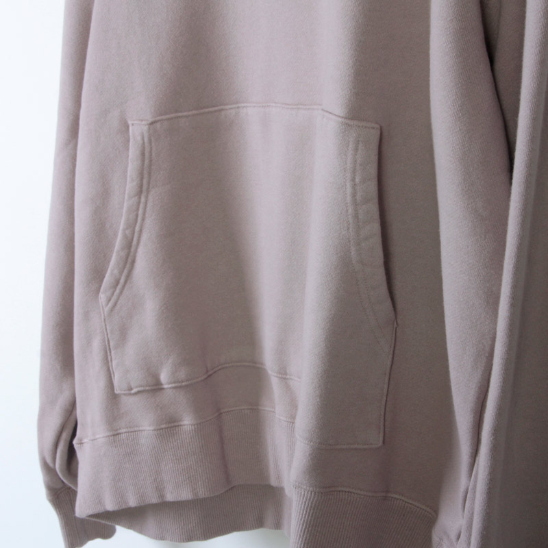 crepuscule(ץ塼) garment dye sweat hoodie