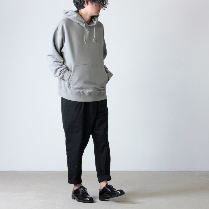 crepuscule (クレプスキュール) garment dye sweat hoodie