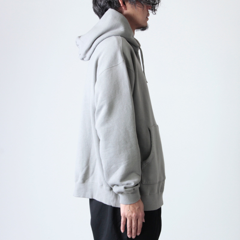 crepuscule (クレプスキュール) garment dye sweat hoodie