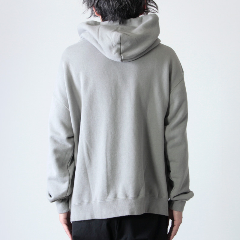 crepuscule(ץ塼) garment dye sweat hoodie