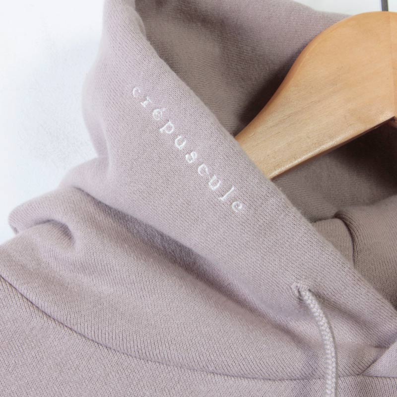 crepuscule (クレプスキュール) garment dye sweat hoodie