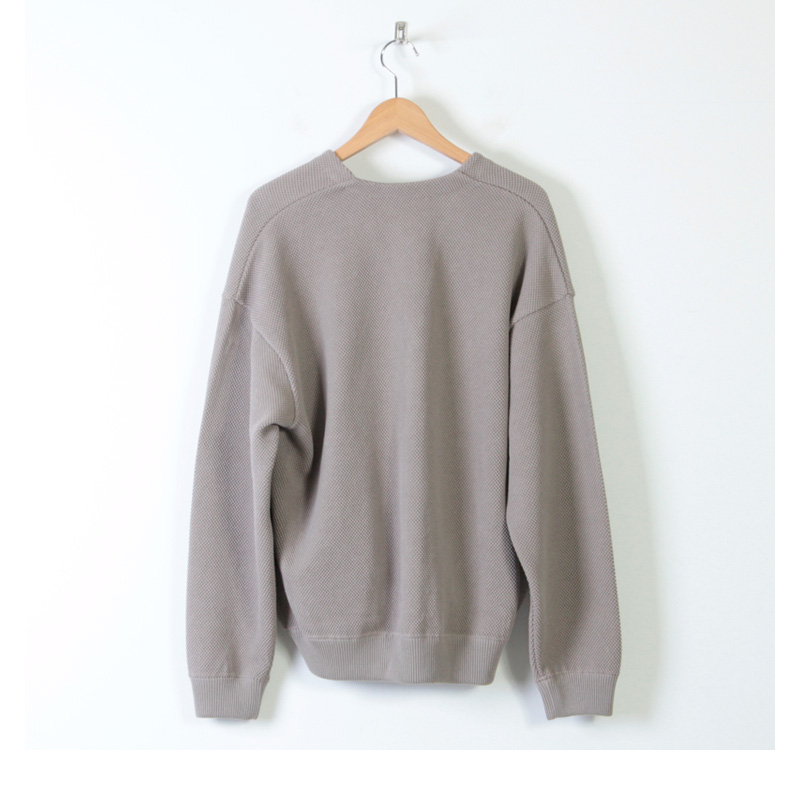 crepuscule (クレプスキュール) Cotyle別注 moss stitch V/N cardigan 