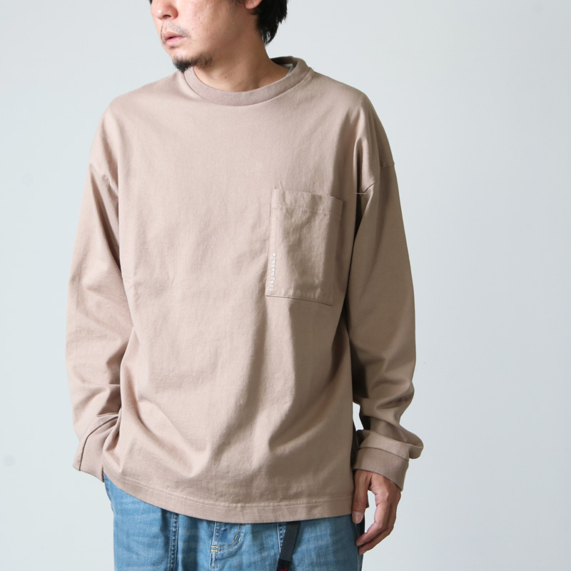 crepuscule (クレプスキュール) L/S pocket t-sh / ロングスリーブ