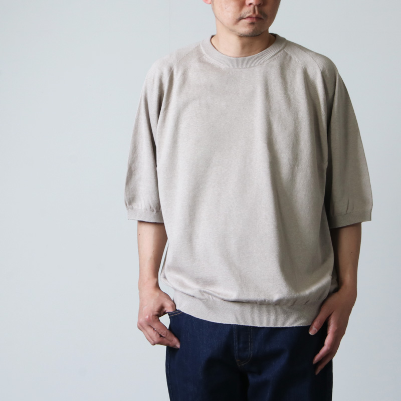 18ss crepuscule クレプスキュール tuck knit-