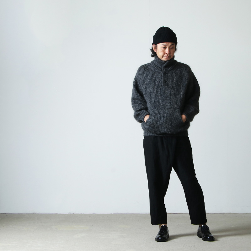 crepuscule (クレプスキュール) mohair lowgage high neck / モヘア