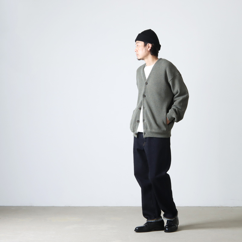 crepuscule (クレプスキュール) Moss Stitch V/N Cardigan / モス