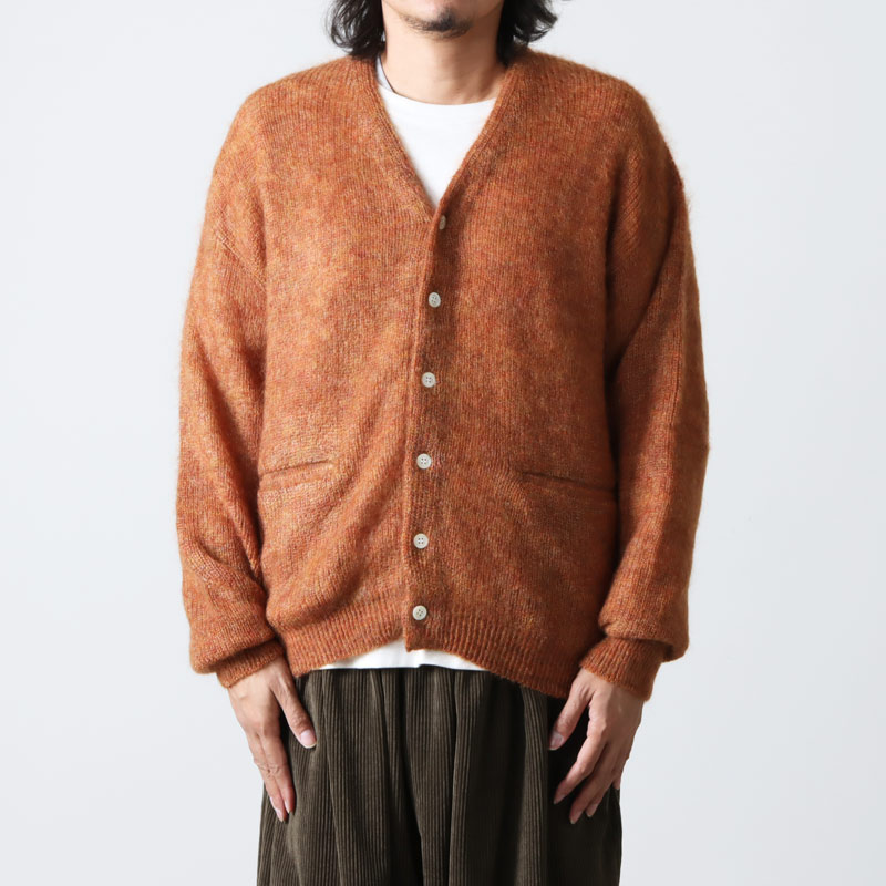 crepuscule (クレプスキュール) reverve Mohair Vneck Cardigan