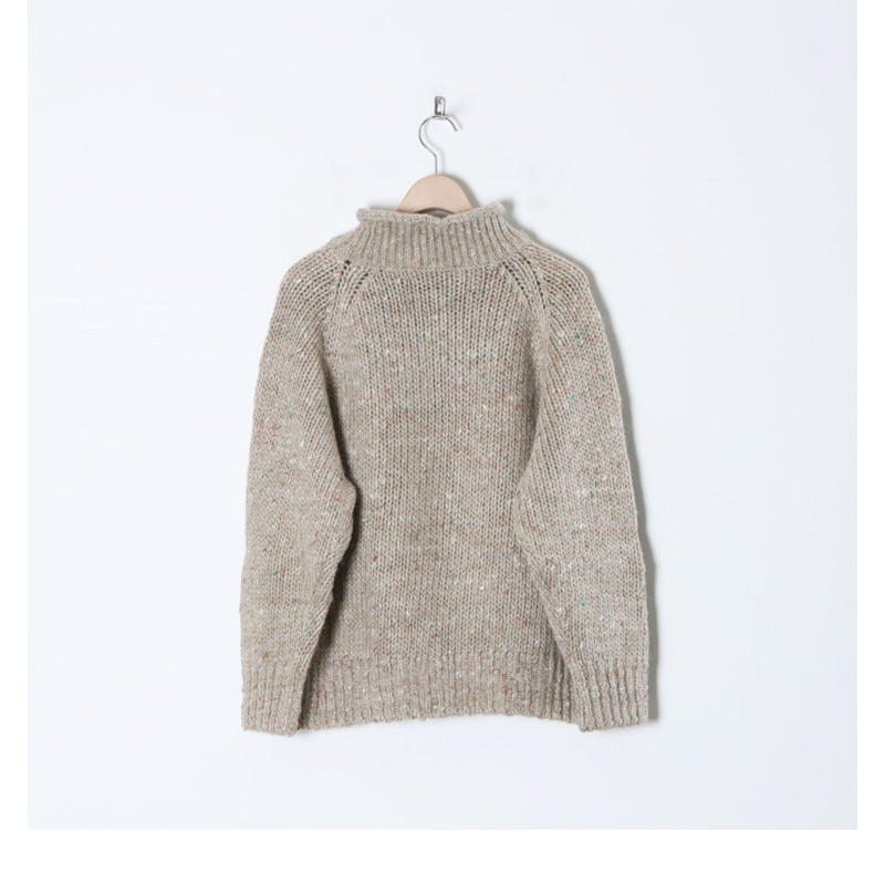 crepuscule (クレプスキュール) reverve Raglan Rollneck PO 