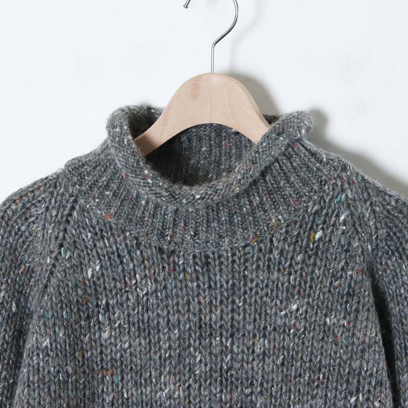crepuscule (クレプスキュール) reverve Raglan Rollneck PO 