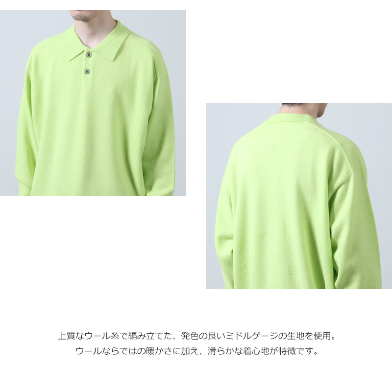crepuscule(ץ塼) M-G Knit Polo